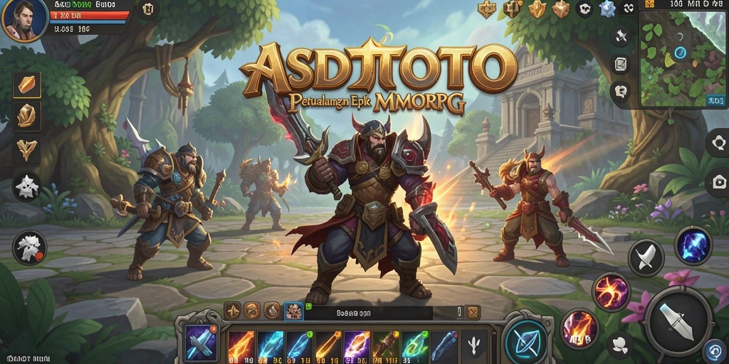 Screenshot gameplay ASDTOTO menampilkan aksi pertempuran seru dan grafis menawan.