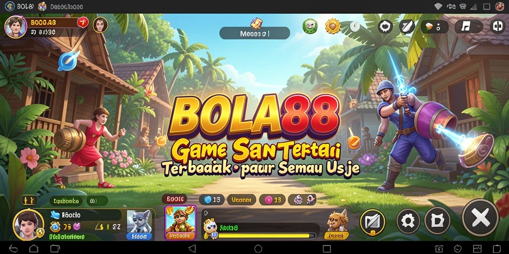 Tampilan gameplay BOLA88 yang menarik dan menyenangkan.