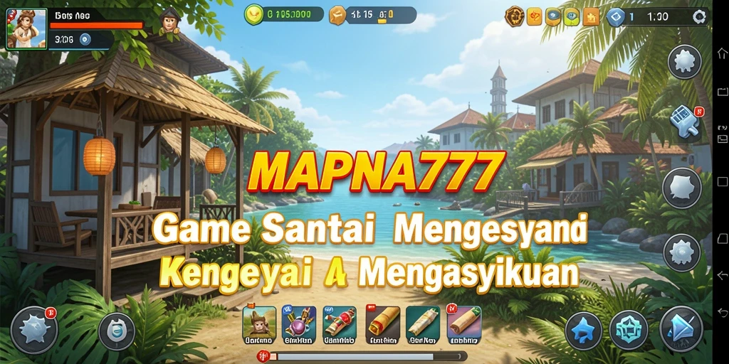Screenshot menunjukkan momen gameplay yang menyenangkan dalam MAPNA777.