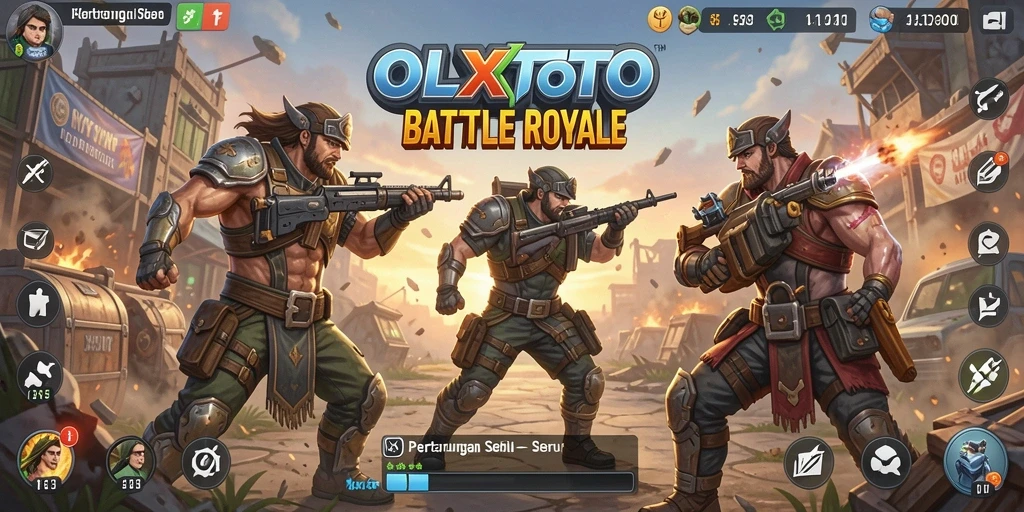 Tangkapan layar gameplay OLXTOTO yang menegangkan dan penuh aksi.