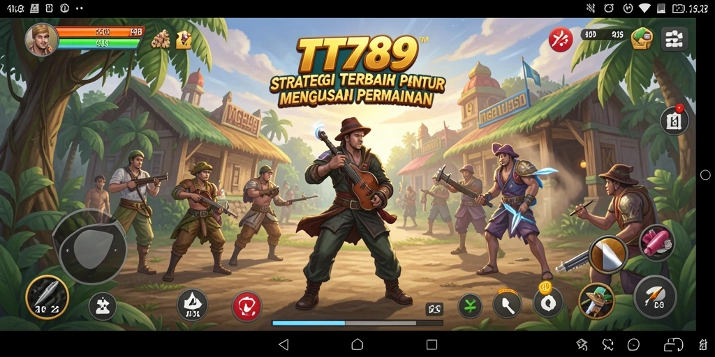Screenshot TT789 menampilkan aksi pertempuran yang strategis dan mendalam.